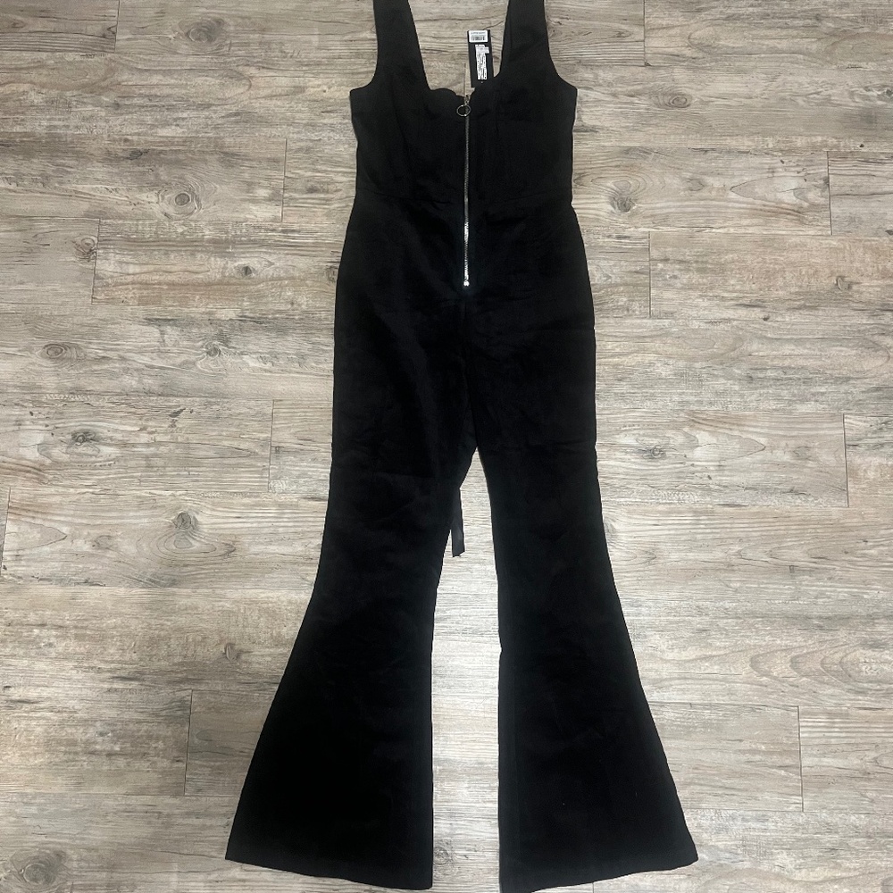 Jawbreaker Corduroy corset jumpsuit